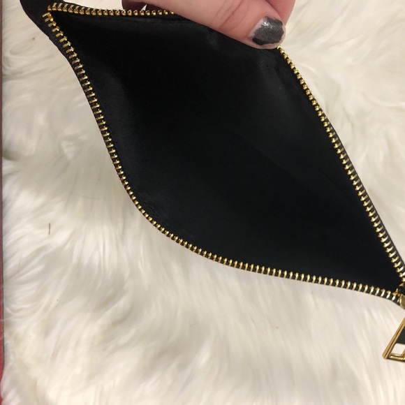 Posh Boss Babe Black cosmetic bag with gold zipper - Picture 2 of 2